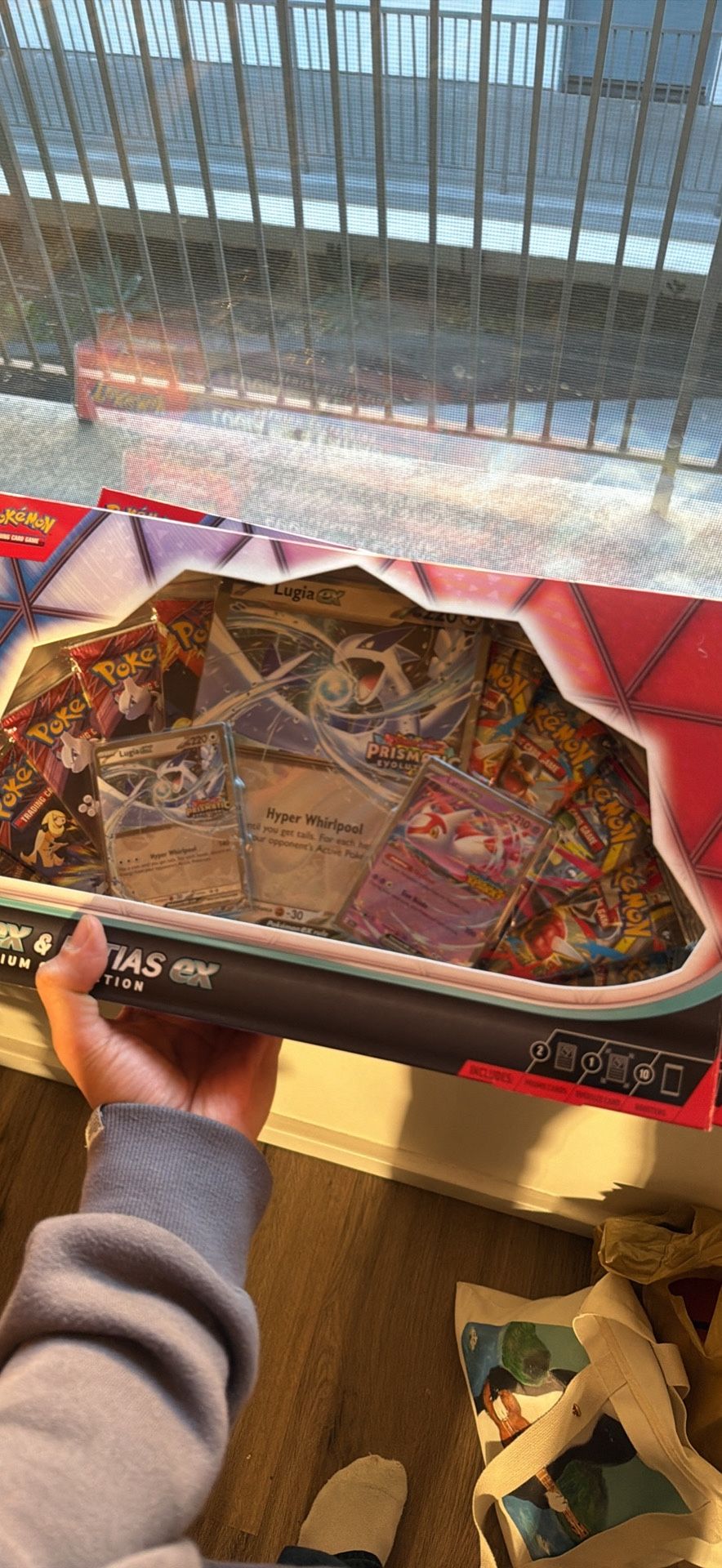 Pokemon TCG: Lugia & Latias ex box