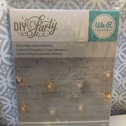 Diecut paper lanterns we r memory keepers