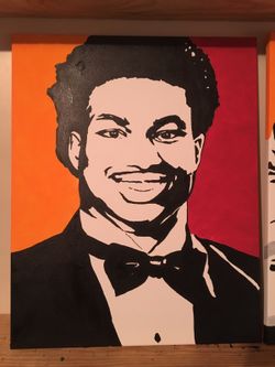 Hand painted acrylic on canvas 16" x 20"