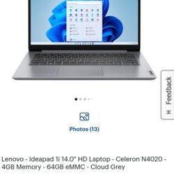 Laptop Lenovo New