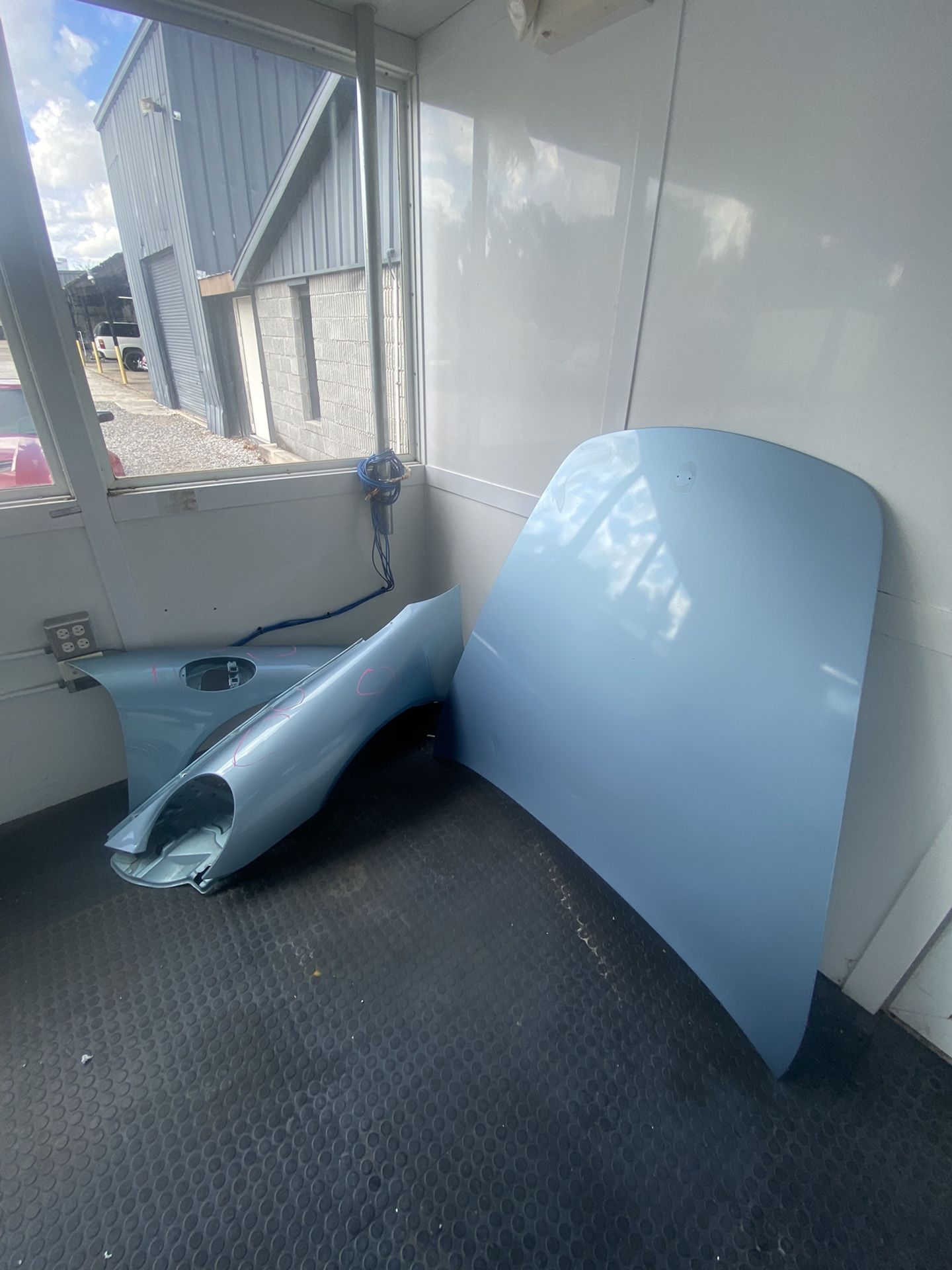 2008 Porsche 911 OEM Front Fenders And Hood