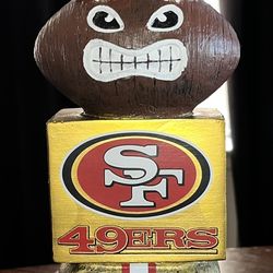 49ers Tiki Totem