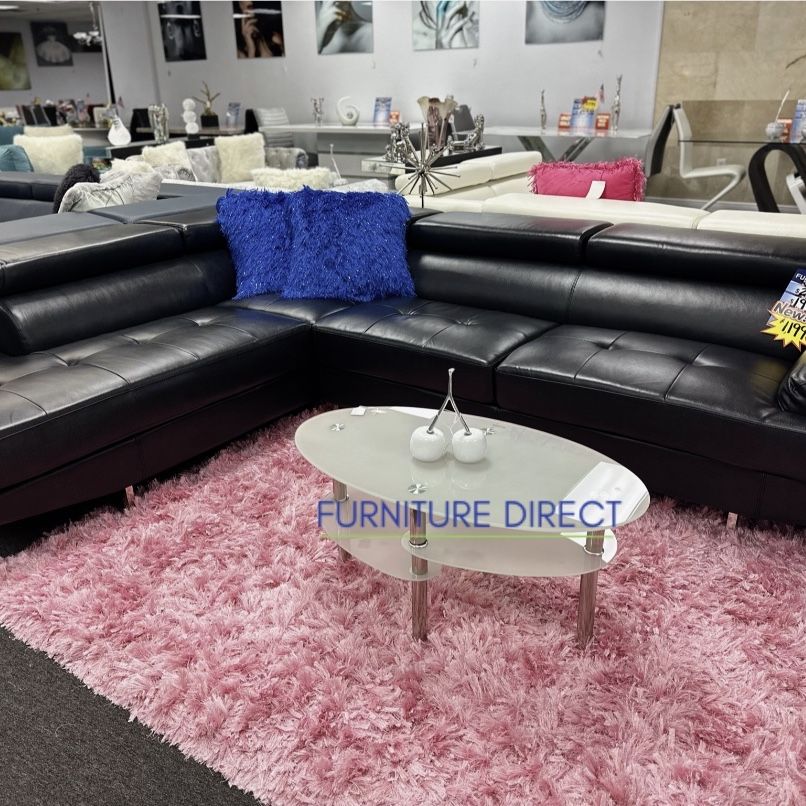 Crazy Deal Alert Black Modern Sectional Now 65% Off 