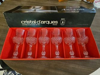 Cristal D'arques Wine Glasses