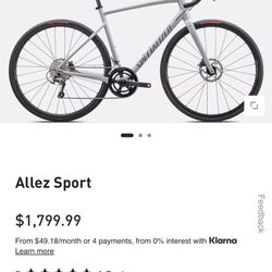 Specialized road Bike - New - never Used