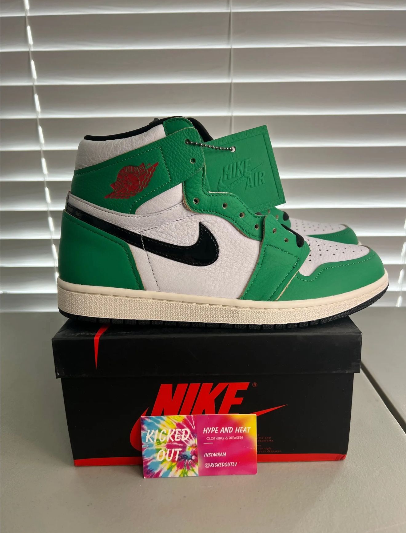 *NEW* SZ 8 MEN Air Jordan 1 Lucky Green No Box,All Products : American Fashion Style Bags On Sale