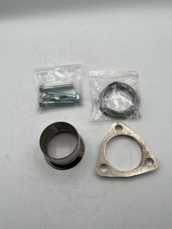 2.25" Semi-Direct Fit Exhaust Flared Y Pipe Triangle Flange Repair Kit