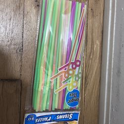 Straws 1 Pack 80 Count