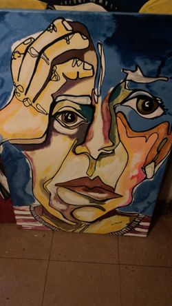 Abstract Picasso painting!