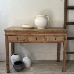 Antique elm wood Table