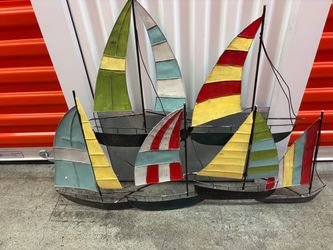 Wall art/metal art/sailboats art/Wall art/metal art/sailboats art/