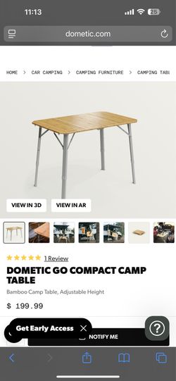 Dometic camping table