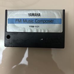 Yamaha YRM-101 FM Music Composer Cartridge for CX-5M