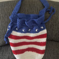 American Flag Bag 