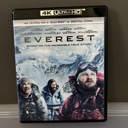 Everest on 4K UHD & Blu Ray