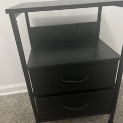 Side table with a USB port