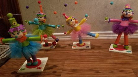 Clowns/ Circus hand made