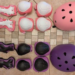 2 Sets of Kids Bike Helmet