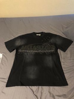 Black on black hellstar shirt only one available currently size medium.