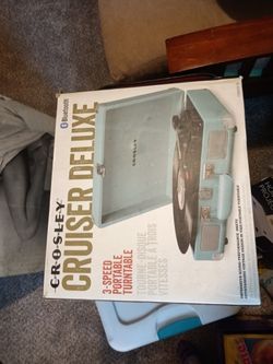 Portable Turntable With Bluetooth 