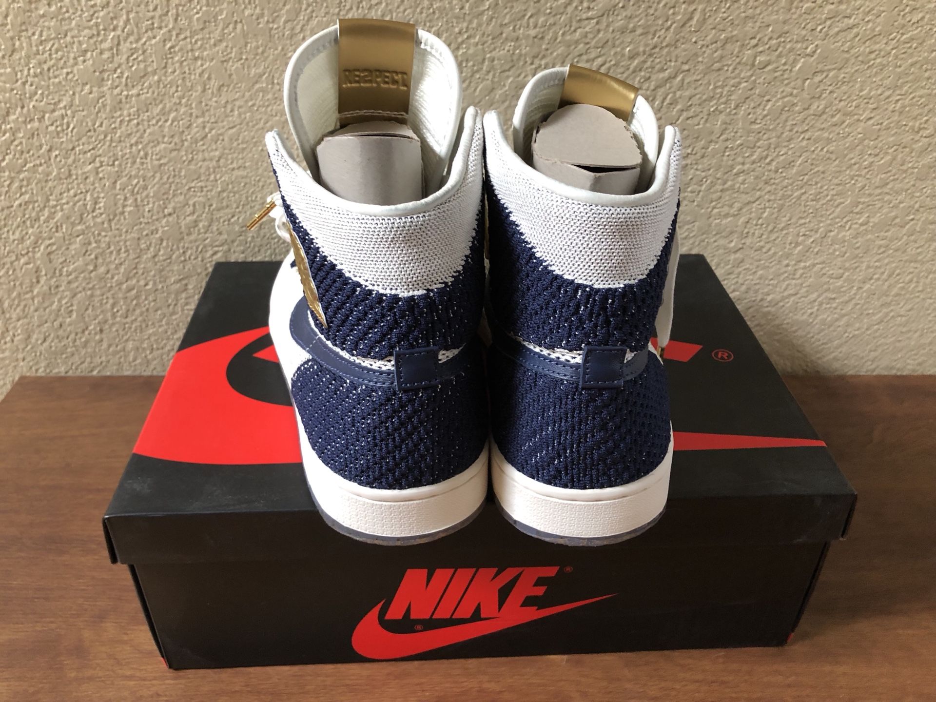 Nike Air Jordan 1 Retro High Flyknit Re2pect Men's Size 7 …