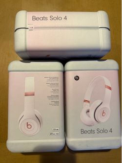 Beats Solo 4 Wireless Headphones - Pink