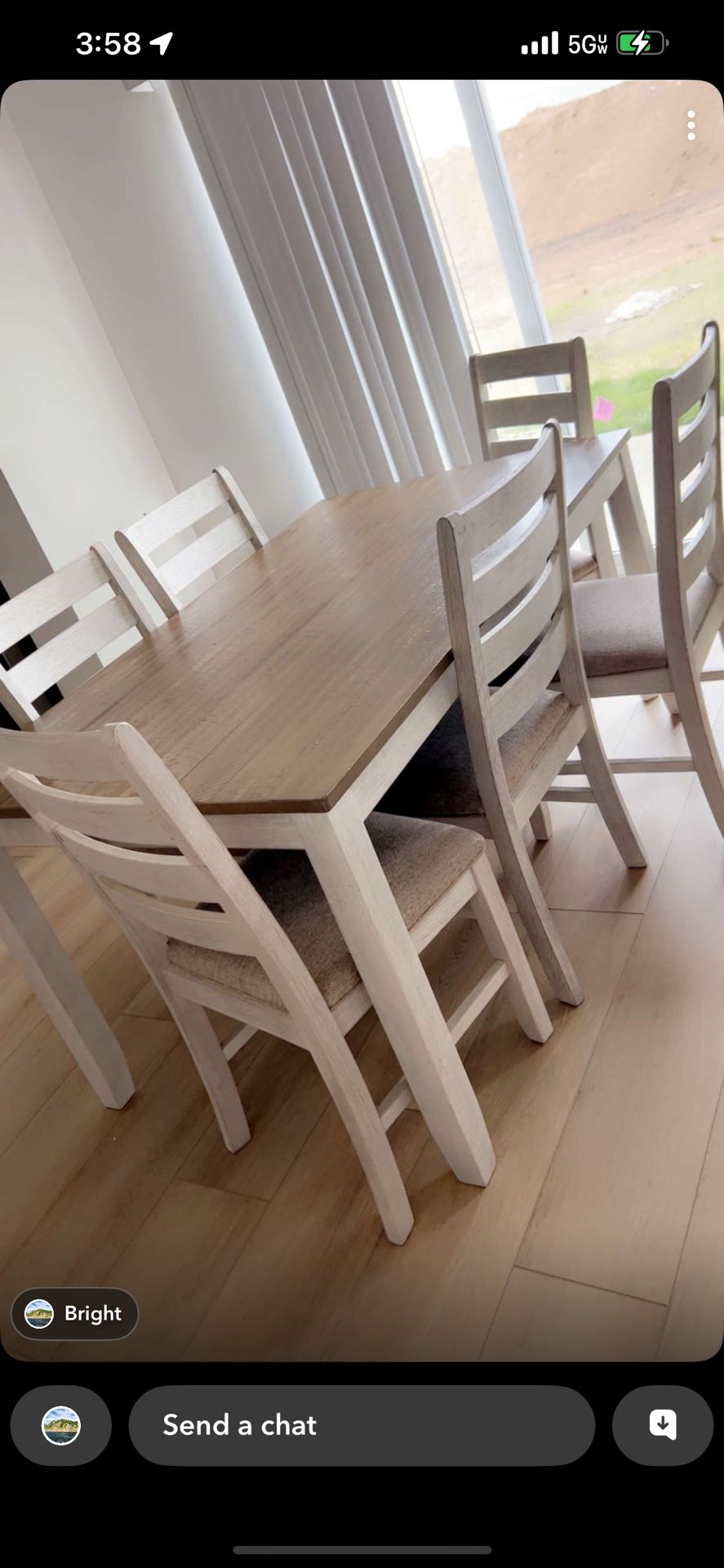 Dining Table With 6 Chairs