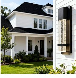Exterior LED wall lantern