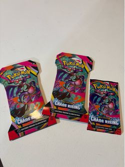 Chaos rising, sleeved booster pack