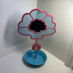 Disney Princess Ariel The Little Mermaid Jewelry Holder Tree with Mirror Girl's 