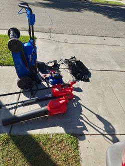Yard tools with mower 360 firm no less package deal see pictures for details specs