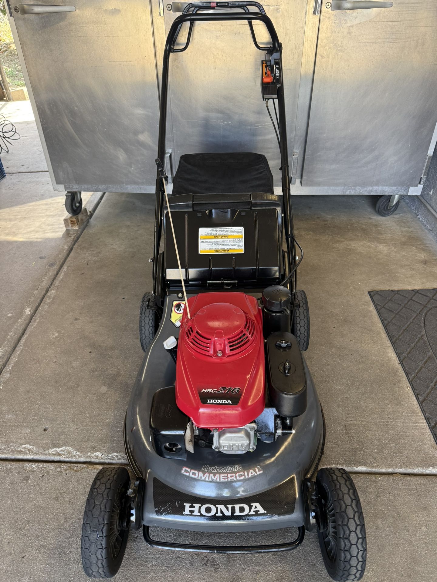 Honda Commercial HRC 216 Self Propel Not Clutch