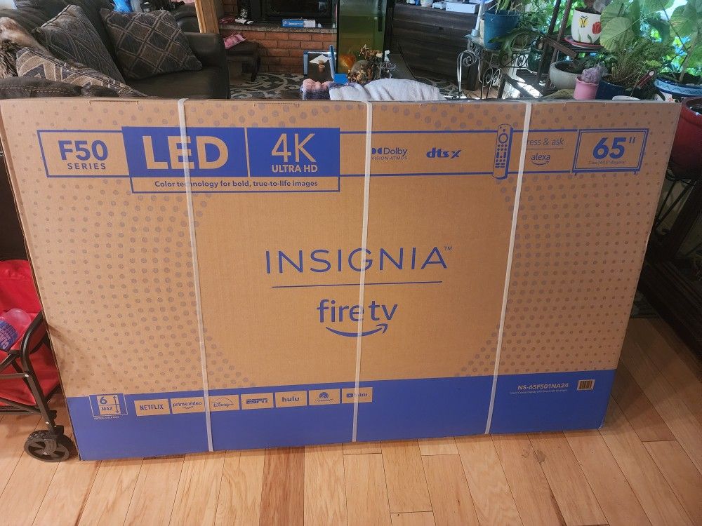 Brand New Never Opened 65' 4k TV For Sale