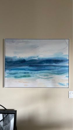 Beautiful ocean art piece pick up in marina del Rey