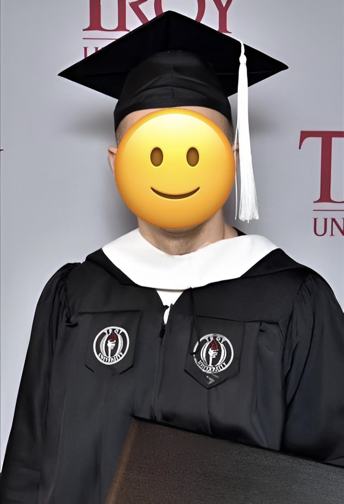 Master’s Graduation Gown Set – Troy University | Computer Science | Cap, Gown, Hood + Tassel