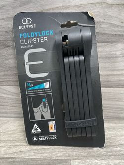 Eclypse Foldylock Clipster 85CM Folding Bicycle Lock (A1D032485)