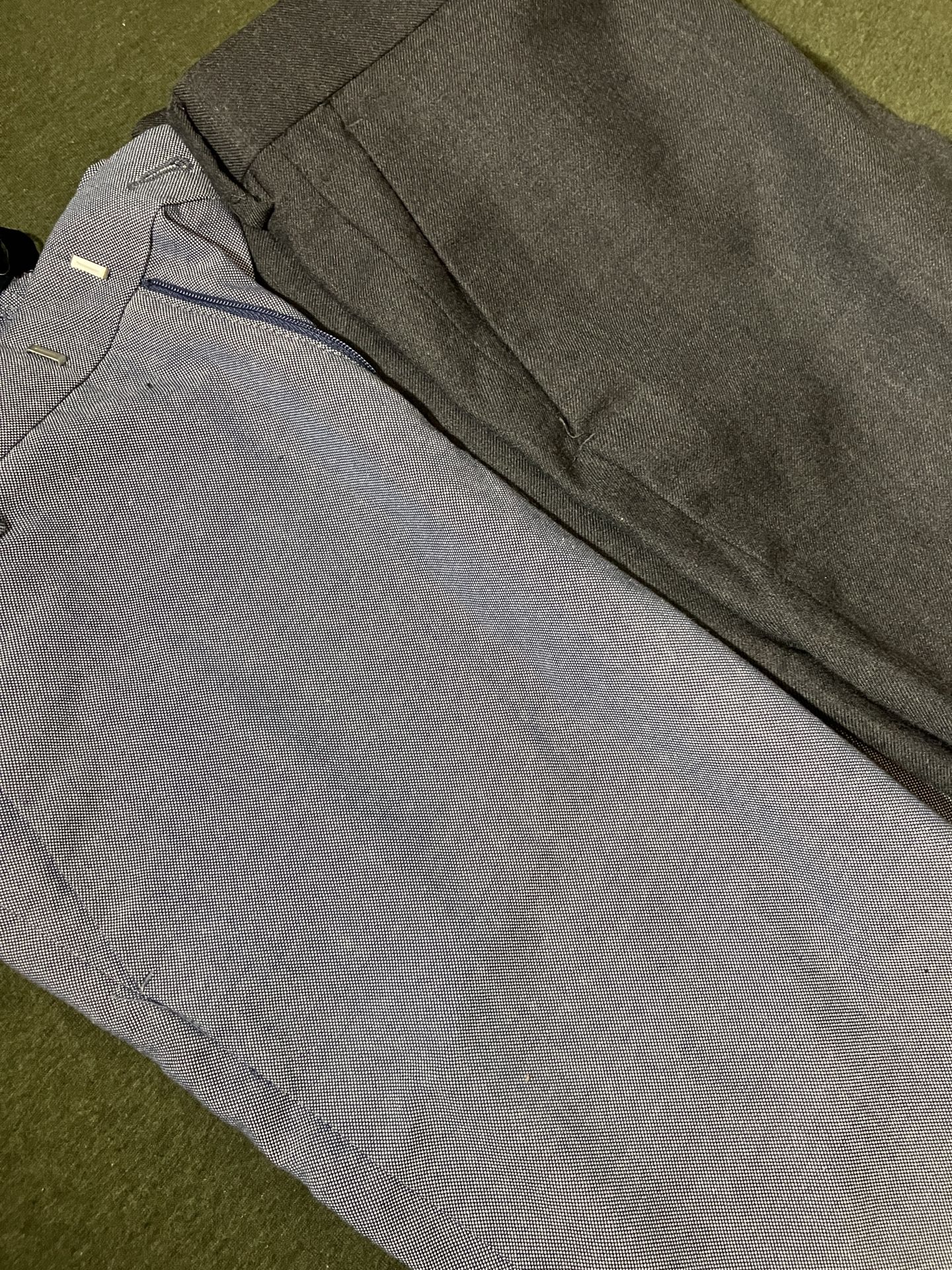 H&M Men Slim Fit Pants 30R, Slacks Dress Pants