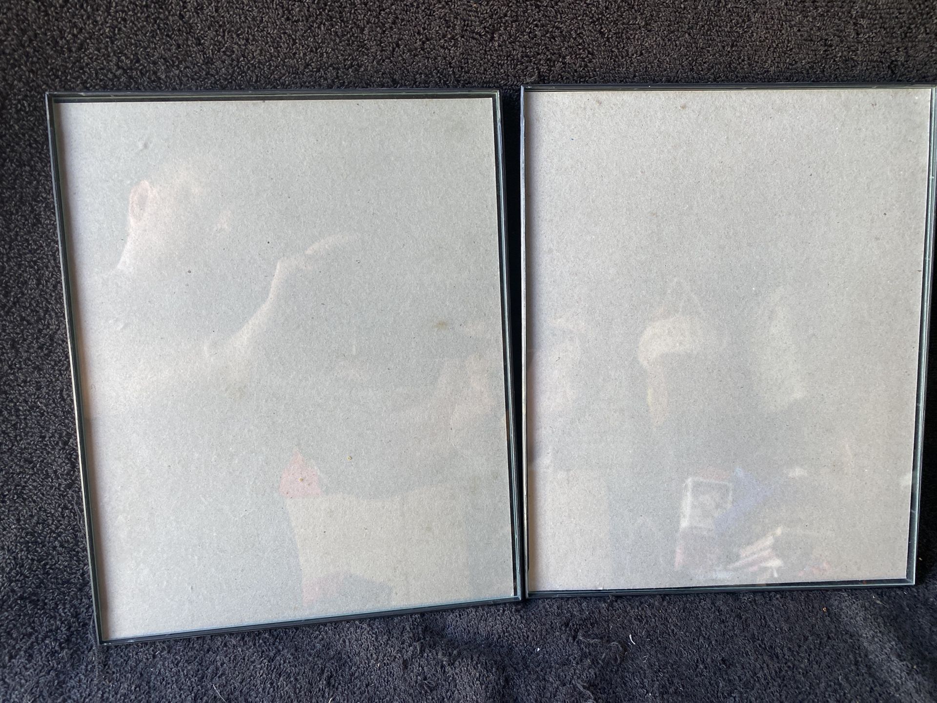Pair of Studio 500 Glass Picture Frames 8 x 10