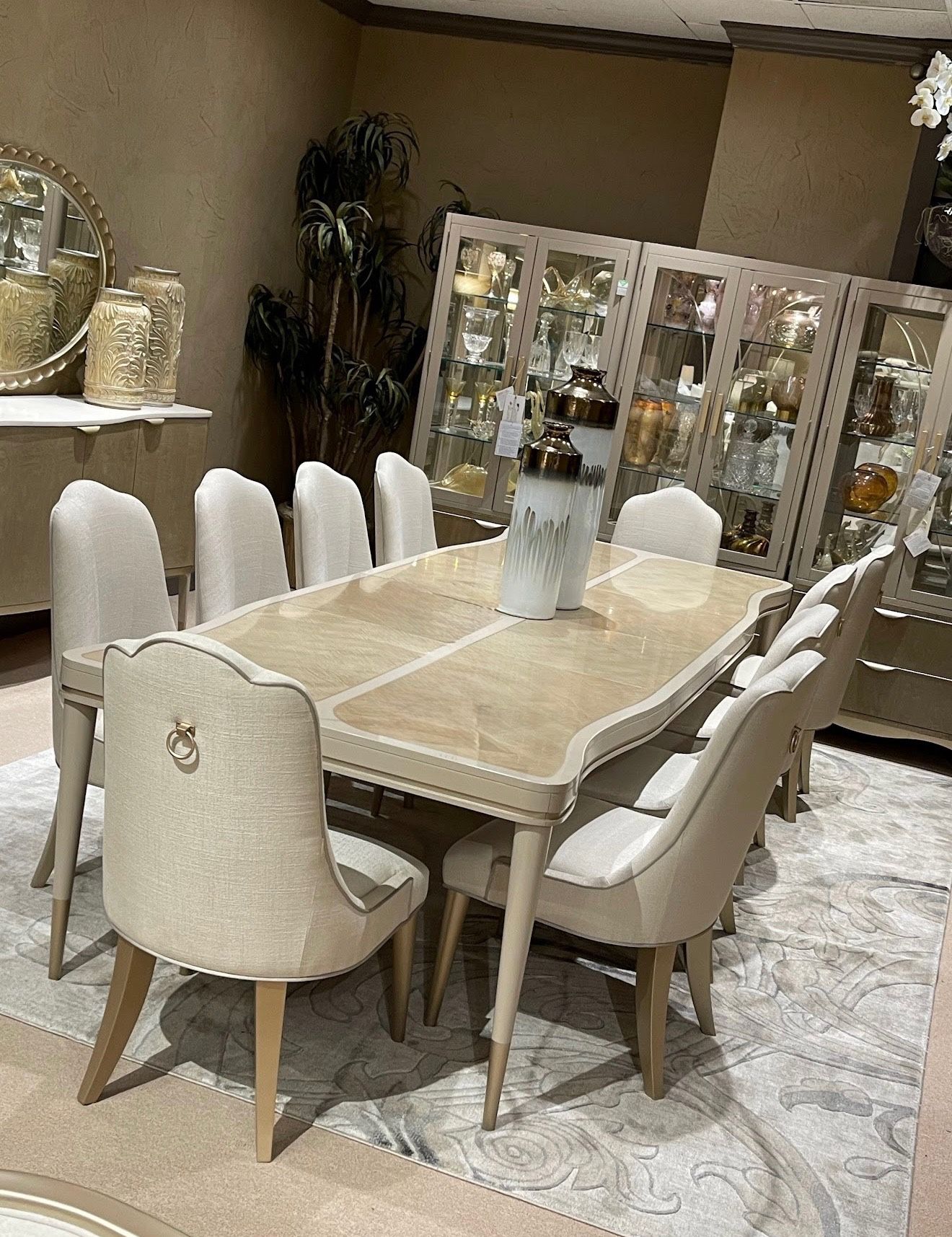 10 Chair dining Table , Modern dining Table