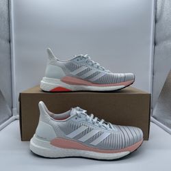 Adidas - Wmns Solar Glide 19 'Blue Tint' ( Size 5.5 ) Blue Tint/Cloud White/Glow Pink