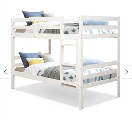 Twin Wood Bunk Beds