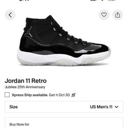 Jordan 11 Jubiline 