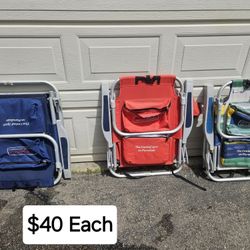 Tommy Bahama Backpack Beach Chairs With Cooler