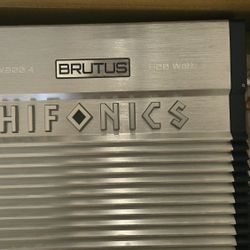 Hifonics Brutus BXX800.4 4-Channel 800W Car Amplifier – New Open Box