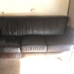 Leather Couch