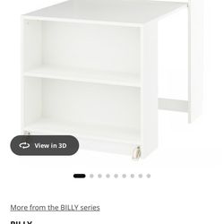 IKEA Billy Bookcase With Foldable Table