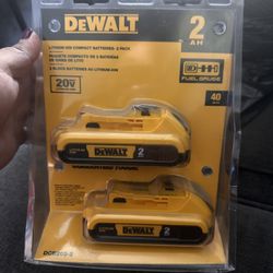 DEWALT Battery 2 Pack 