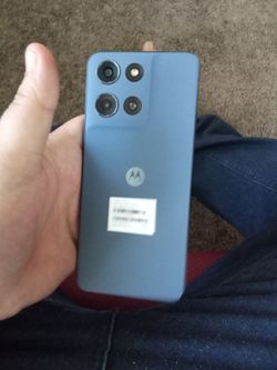 Motorola Smartphone Blue