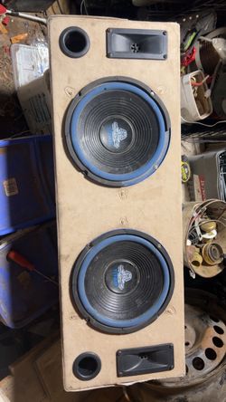 Dual 10s Subwoofer Speaker Cabinet with Tweeters