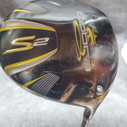 Cobra S2 Driver Right Handed 9.5 Graphite Shaft Stiff 65 Gram Fujikura 
